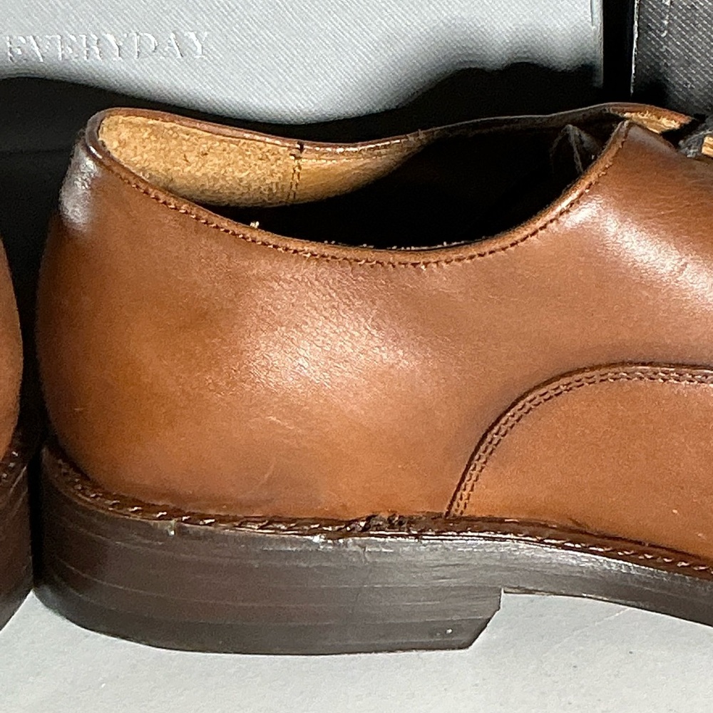 SALE 🎉 Thursday Boot Co. Men's Brandy Colored Executive Shoes, Size 11.5 - Picture 4 of 16